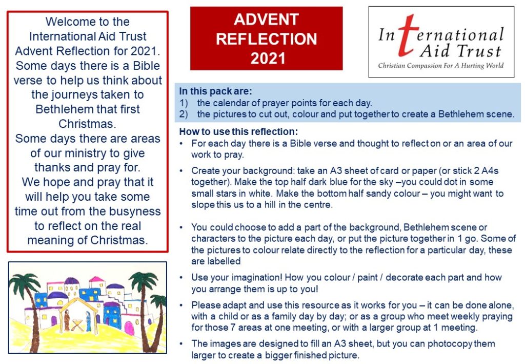 Advent Reflection 2021 International Aid Trust