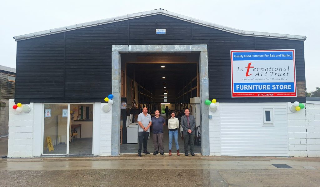 Tarleton charity furniture shop